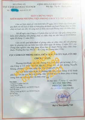 Kiểm định vách kính chống cháy 2021