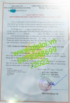 Kiểm định vách kính chống cháy 2023